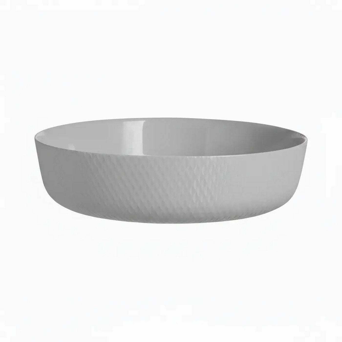 Smart Cuisine Wavy - 2 Plats Rond - Opale - Gri - 26Cm - Luminarc