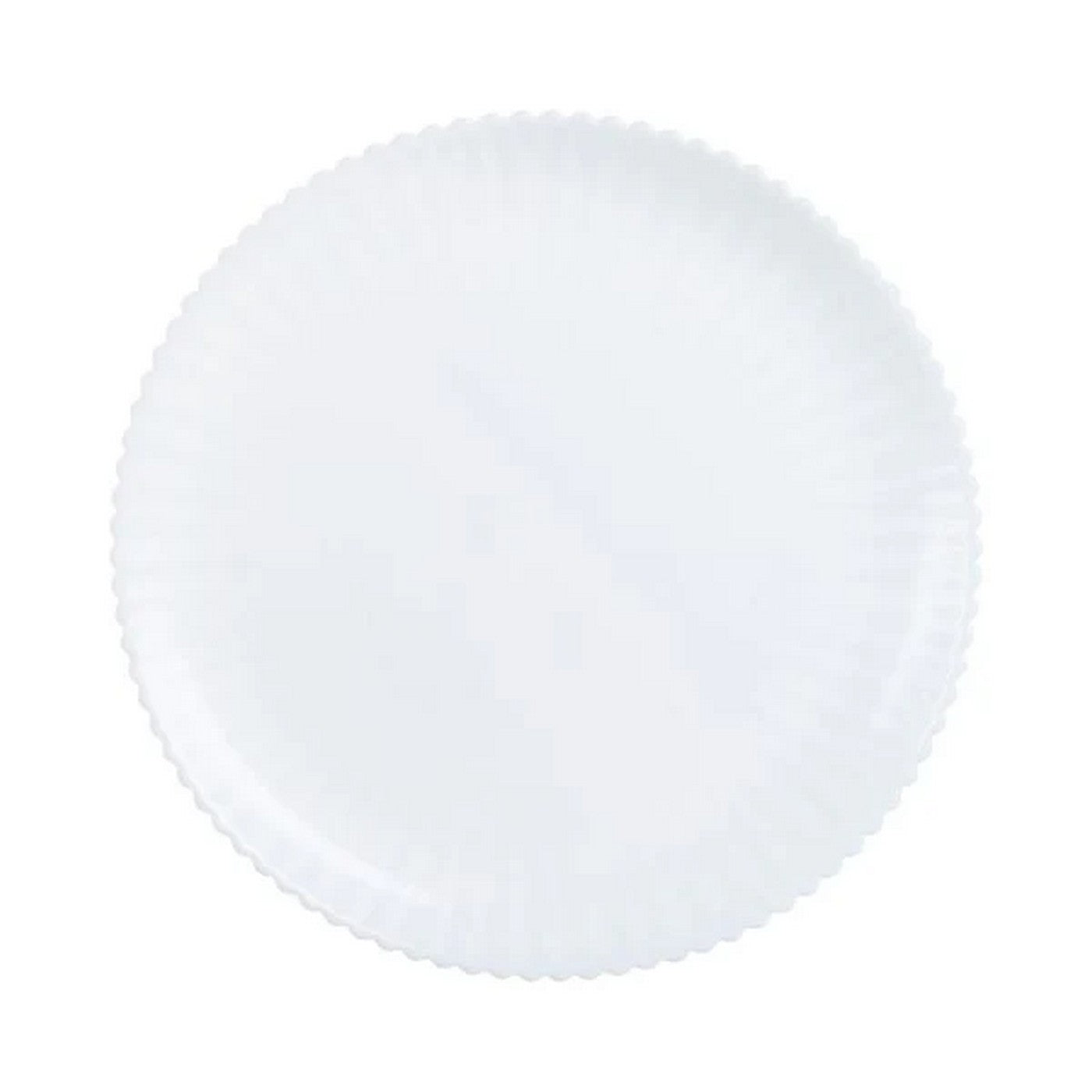 Bloom - 6 platos llanos - Blanco - 25 cm - Luminarc