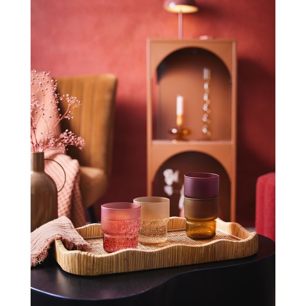 Moka Delice - 12 Vasos De Agua - Vidrio Tintado - Multicolor - 27 Cl - Luminarc