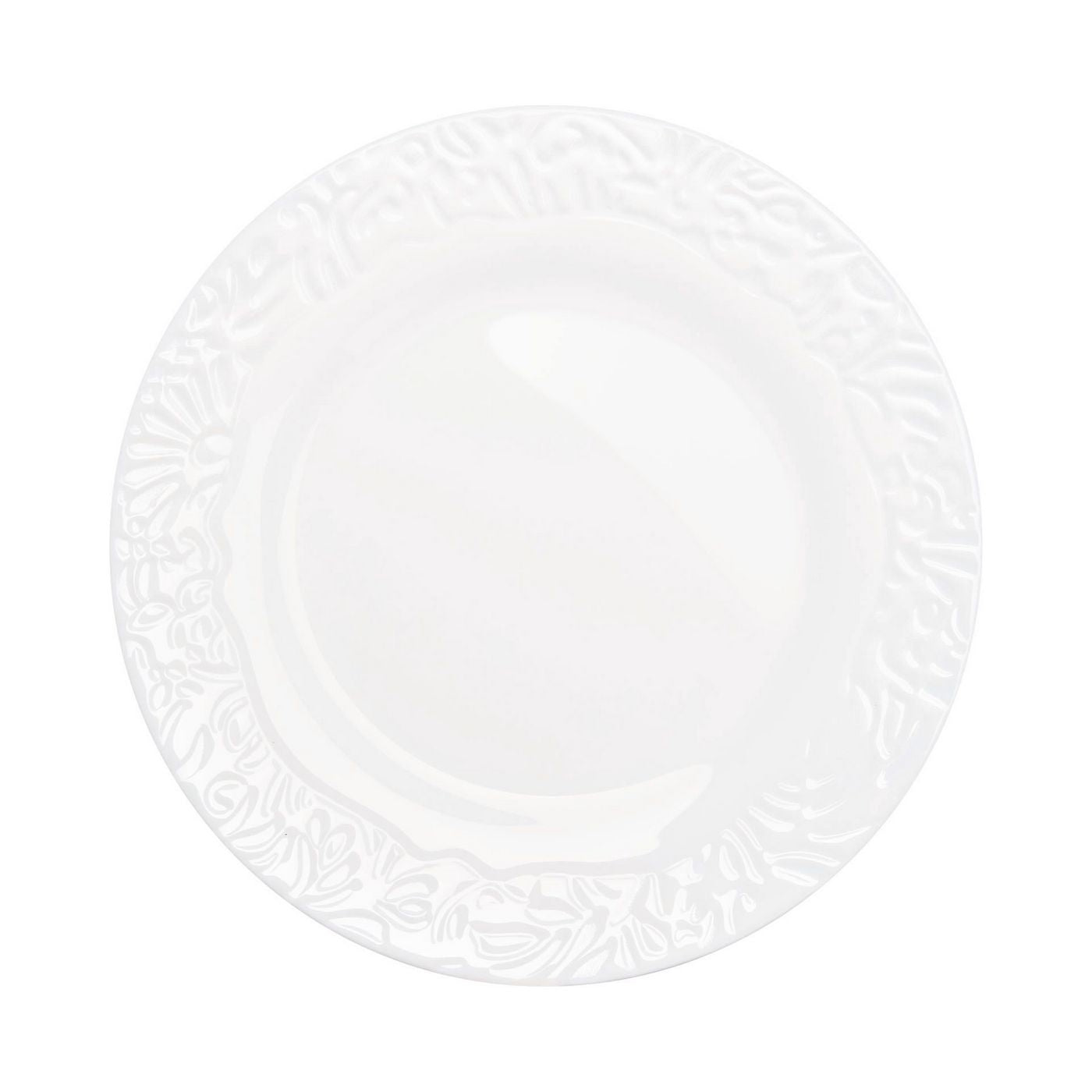 Danbury - 6 Dessert Plates - White - 19cm - Luminarc