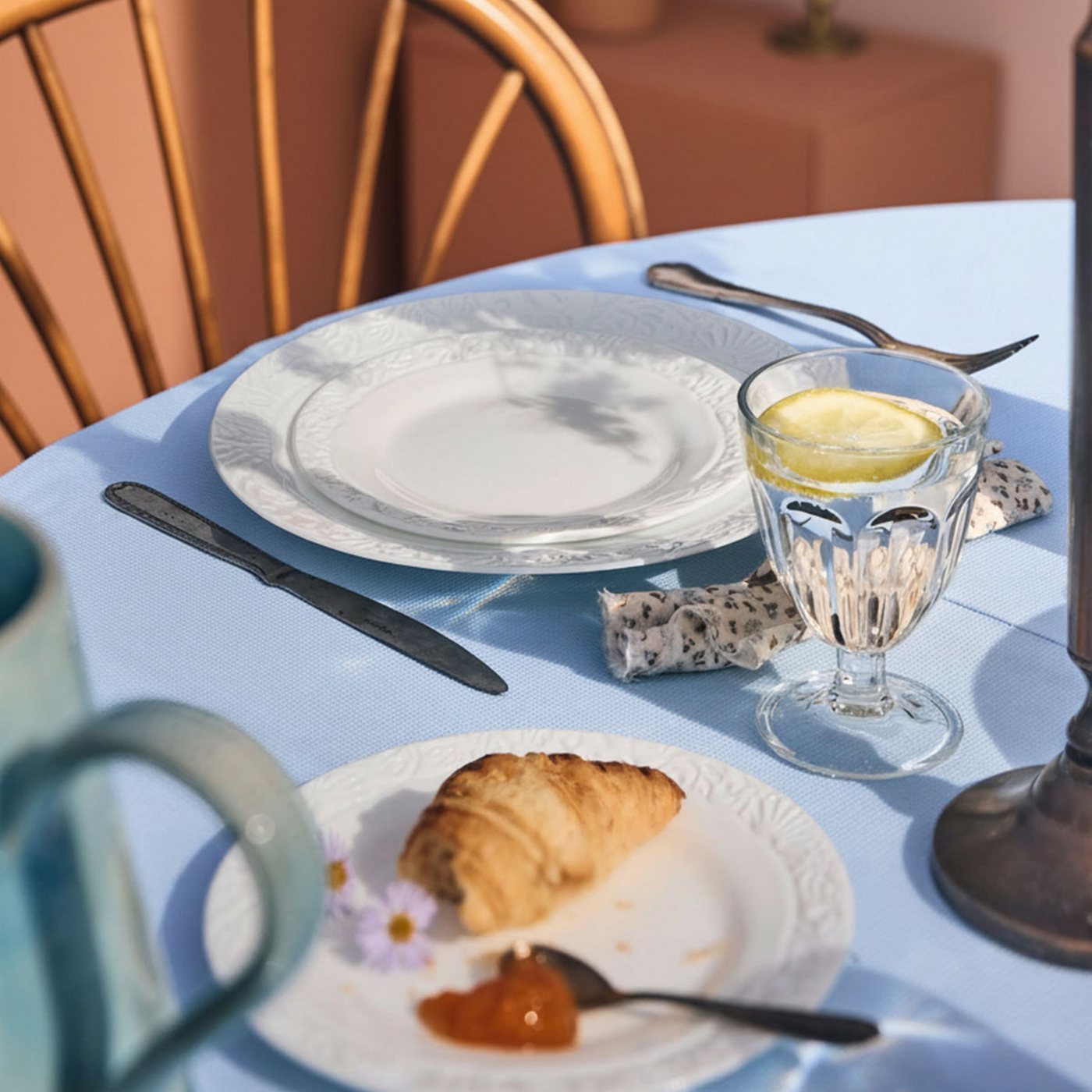 Danbury - 6 Dessert Plates - White - 19cm - Luminarc