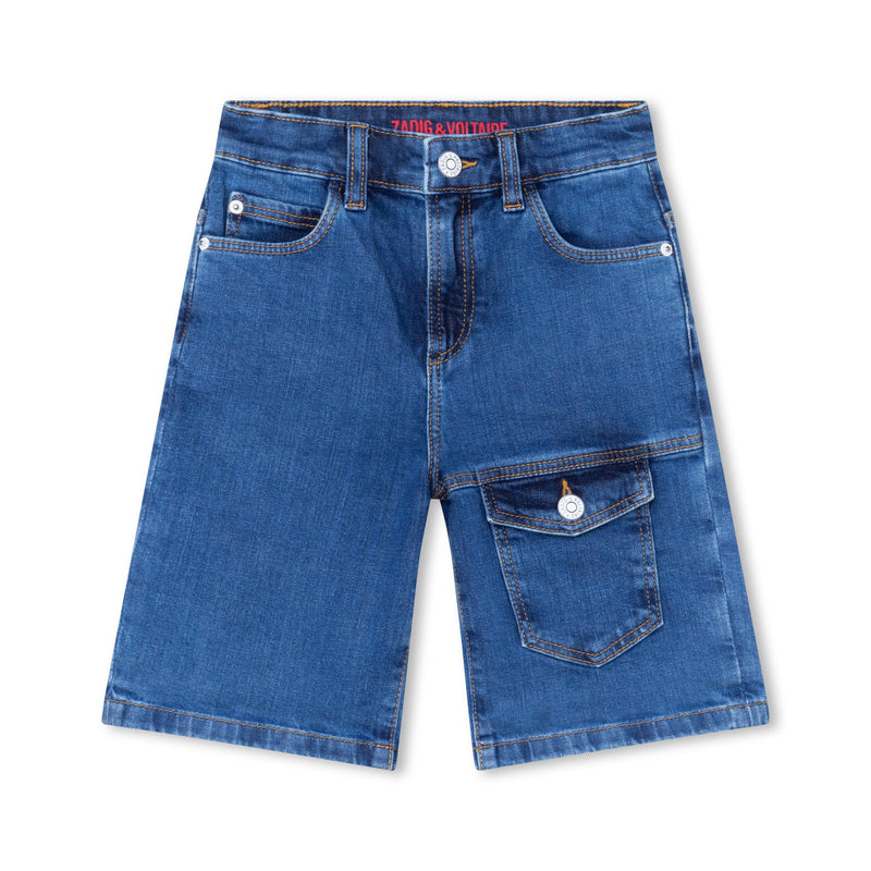 Bermuda Denim - Denim Blue - Garçon - Zadig & Voltaire Kids