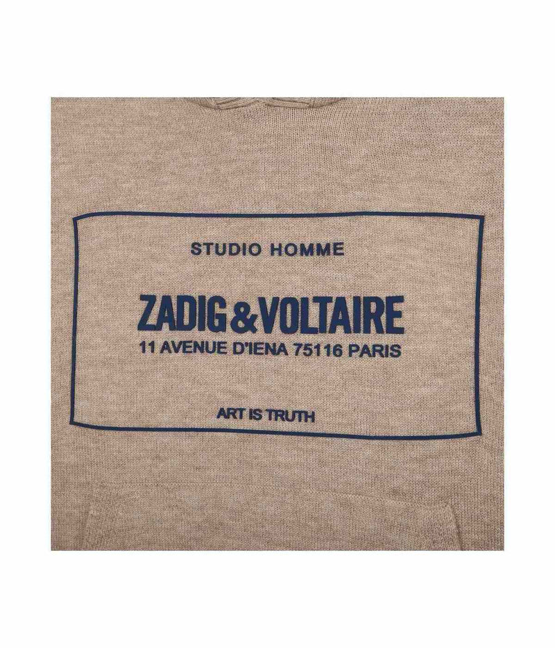 Pull A Capuche - Cashmere Bei - Garçon - Zadig & Voltaire Kids