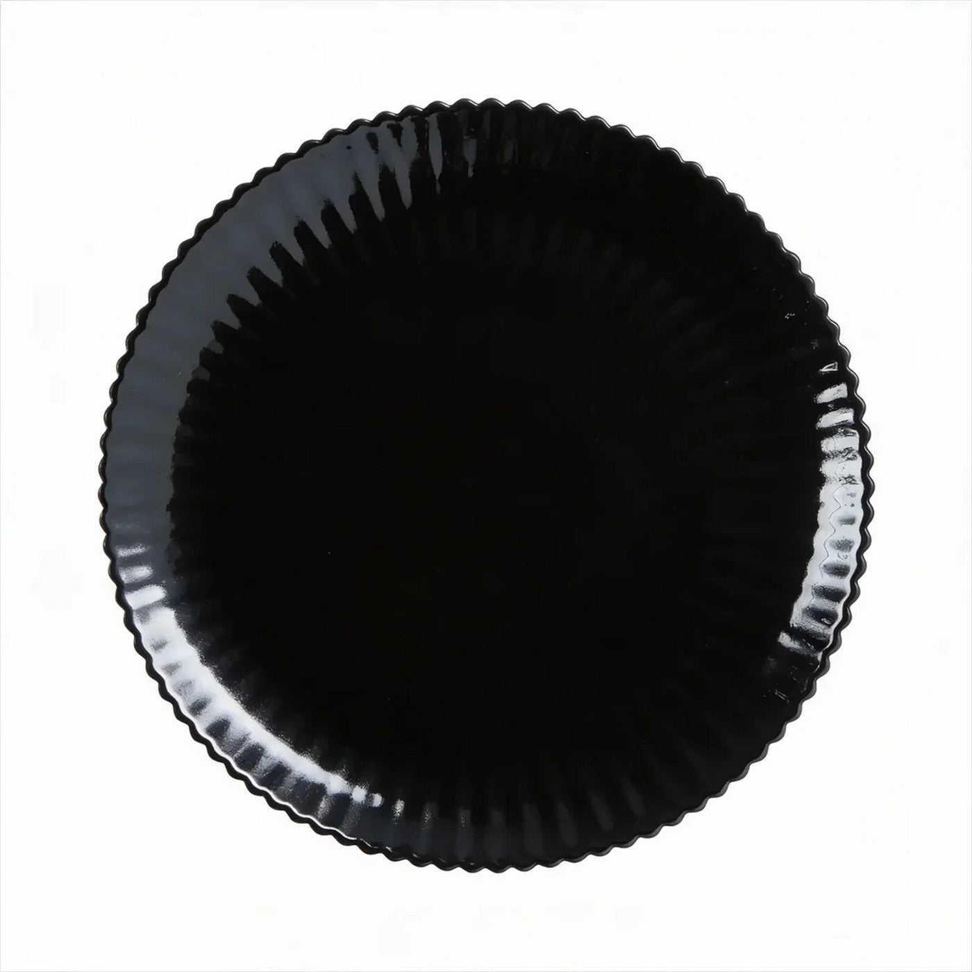 Bloom - 6 platos llanos - Negro - 25 cm - Luminarc