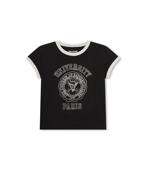 Short-Sleeve T-Shirt - Black - Girl