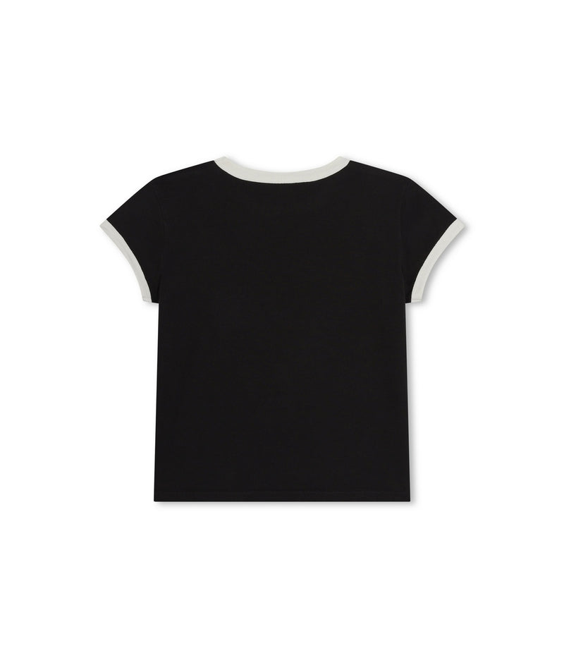 T-Shirt Manches Courtes - B Black - Fille
