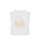 T-Shirt - P Blanc - Fille