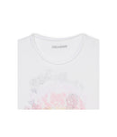 T-Shirt - P Blanc - Fille