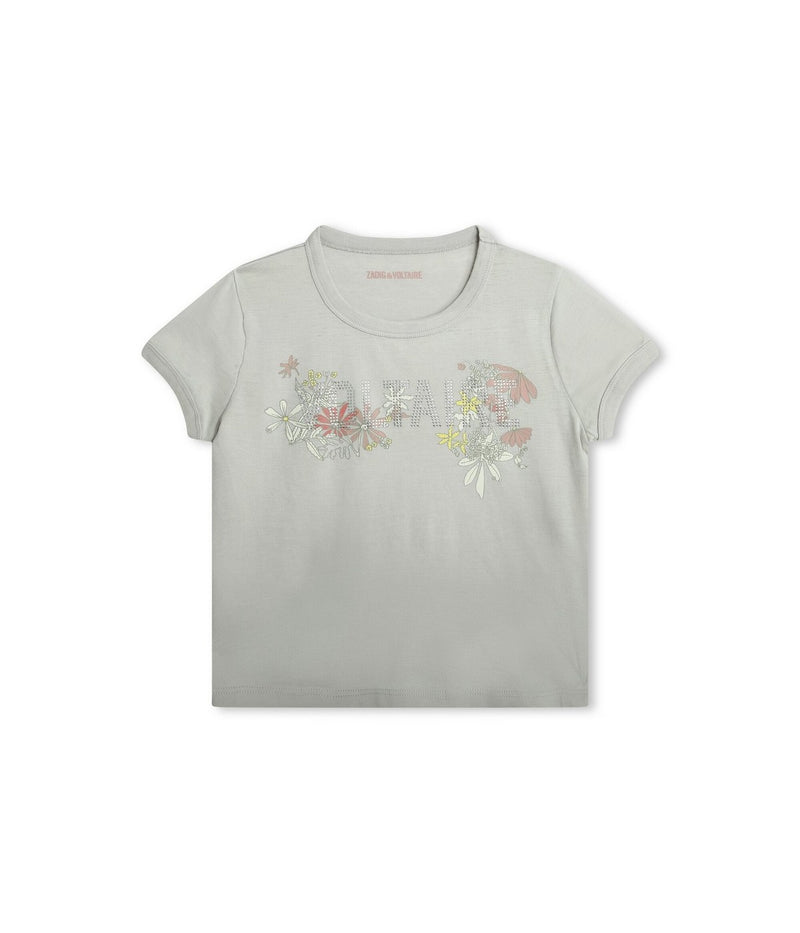 T-Shirt Manches Courtes - Brouillard - Fille