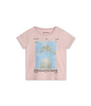 Short-Sleeve T-Shirt - Taupe Pink - Girl
