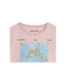 Short-Sleeve T-Shirt - Taupe Pink - Girl