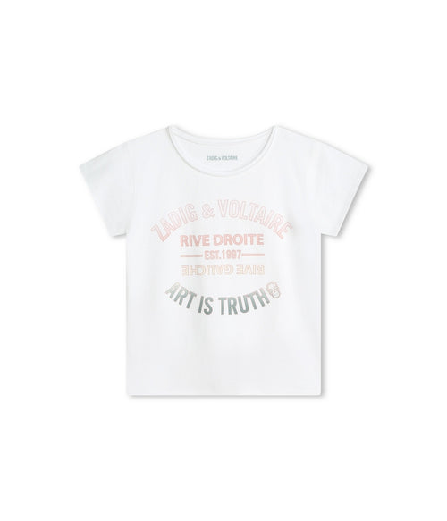 T-Shirt Manches Courtes - P Blanc - Fille