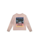 Sweat - Taupe Pink - Fille