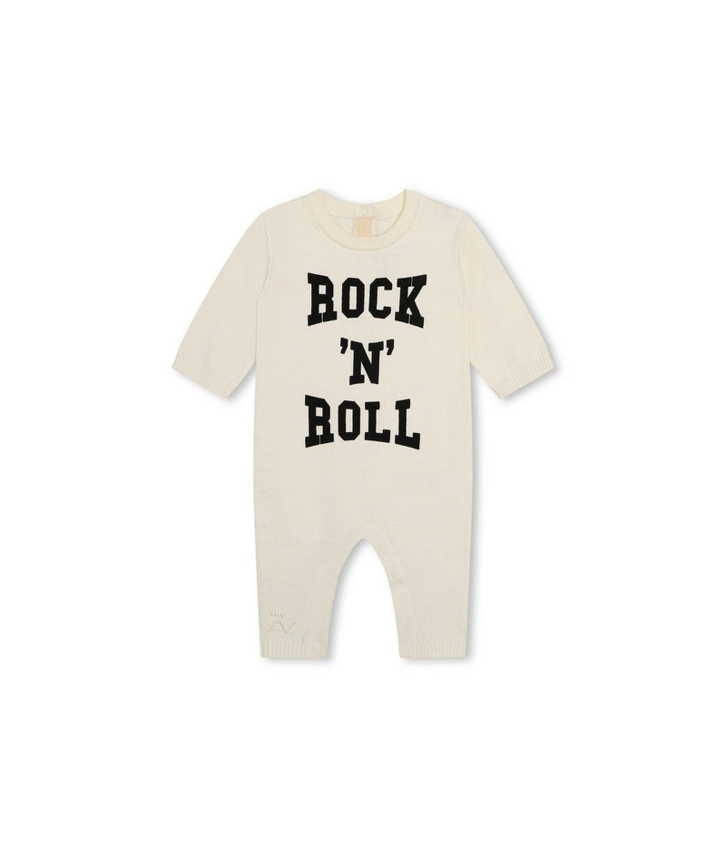 Combi Tricot - Creme - Bébé - Mixte