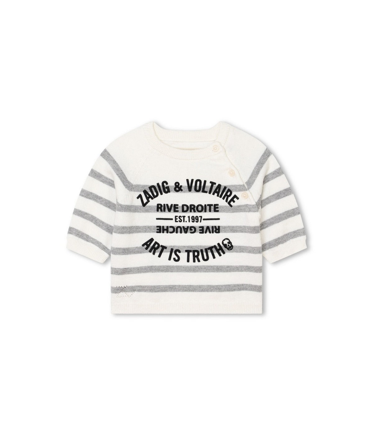 Ensemble Pull & Pantalon - Creme - Bébé Mixte