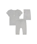 Ensemble T-Shirt+Calecon - Brouillard - Bébé - Mixte