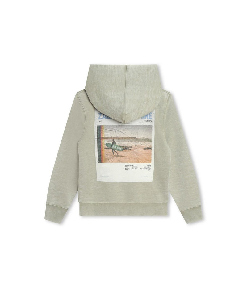 Sweat A Capuche - P Treillis - Garçon