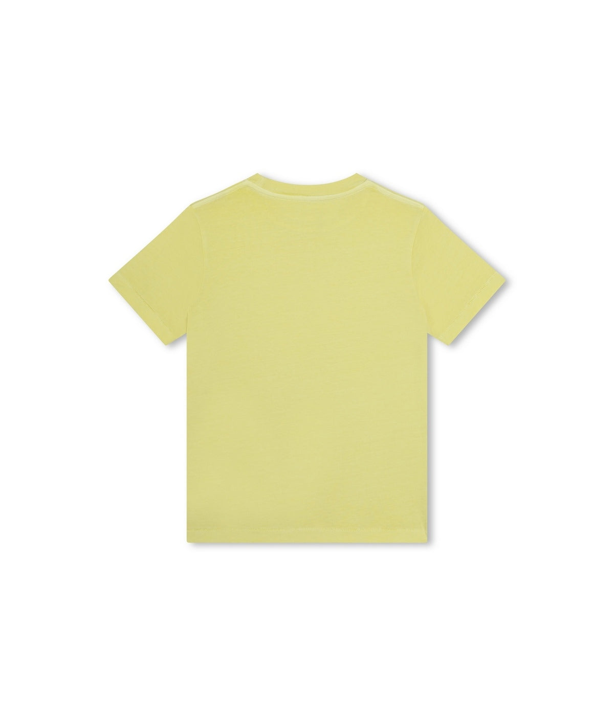 T-Shirt Manches Courtes - Jaune Tendre - Garçon