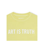 T-Shirt Manches Courtes - Jaune Tendre - Garçon