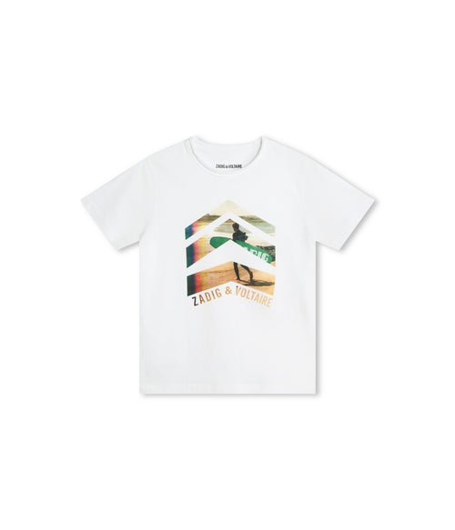 T-Shirt Manches Courtes - P Blanc - Garçon