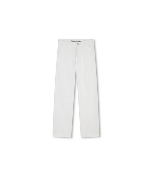 Pantalon - P Blanc - Fille