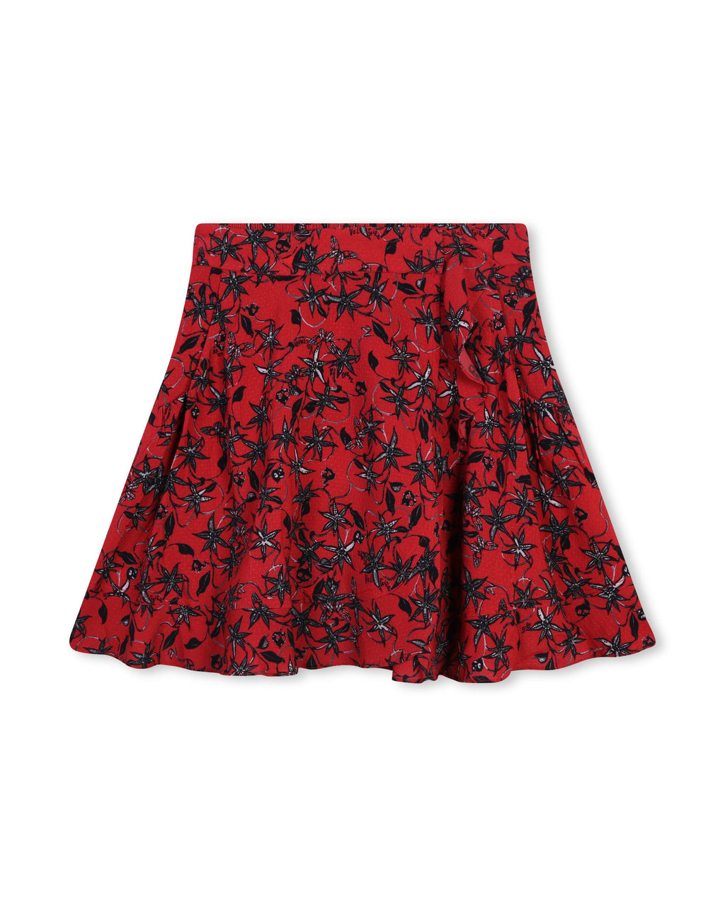 Zadig&Voltaire - Frill Skirt - E New Red - Kids - Girl