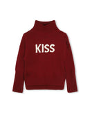 Pull Col Roule - Lrouge Chine - Fille