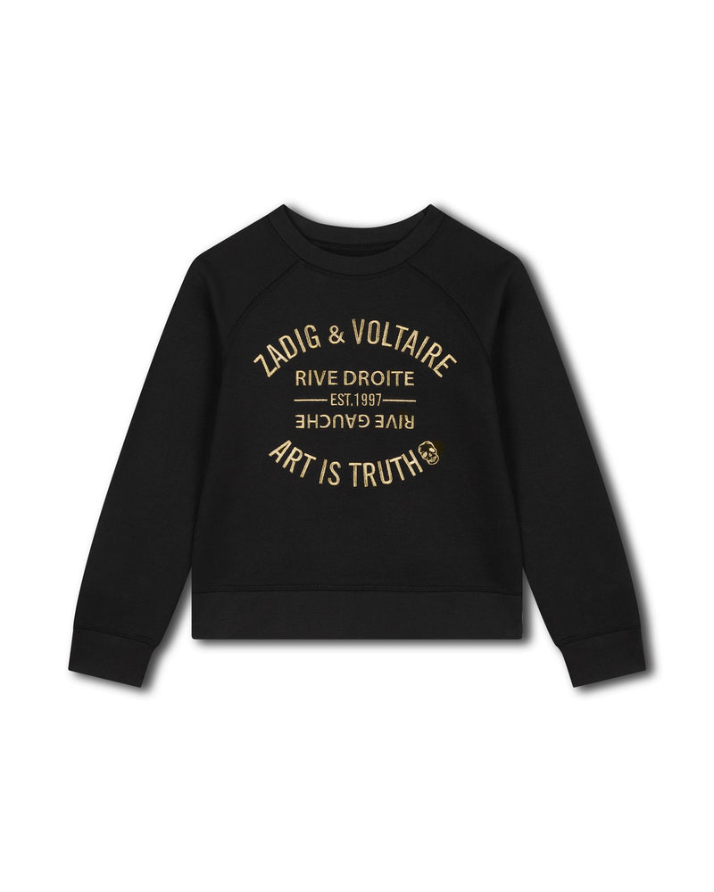 Sweatshirt - Black - Girl