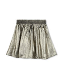 Jupe A Volants - Mnoir Dore - Fille