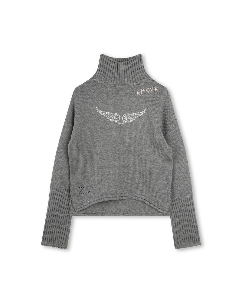 Pull Col Roule - Agris Chine - Fille