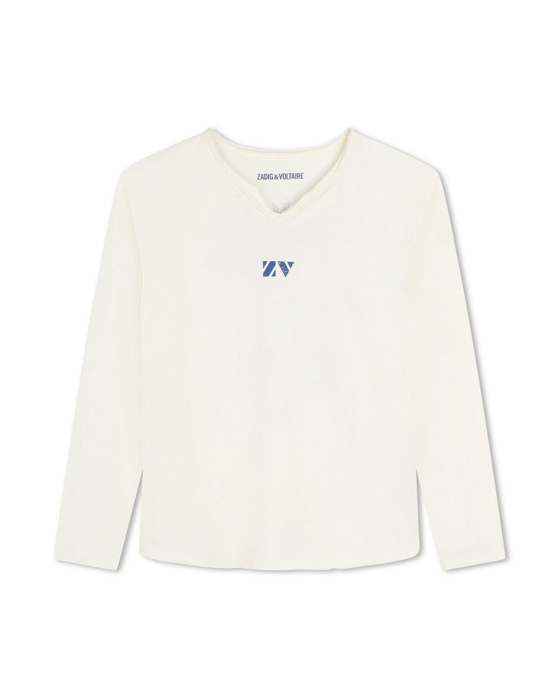 T-Shirt Manches Longues - Hot Milk - Fille