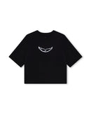 T-Shirt Manches Courtes - B Black - Fille