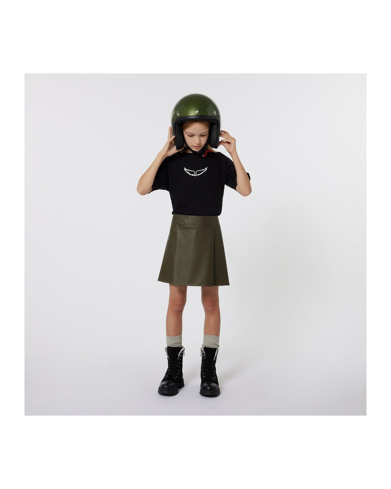 Short-Sleeve T-Shirt - Black - Girl