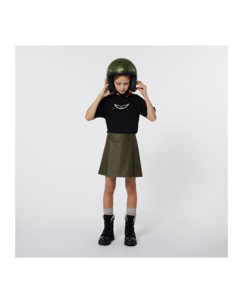 Zadig&Voltaire - Tee-Shirt Manches Courtes - Black - Enfant - Fille
