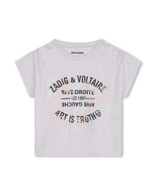 T-Shirt Manches Courtes - Agris Clair C - Fille