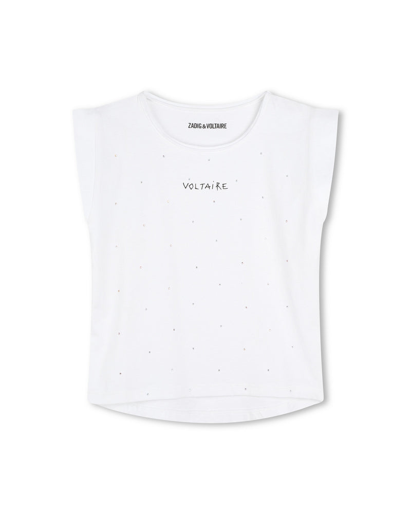 T-Shirt Manches Courtes - P Blanc - Fille