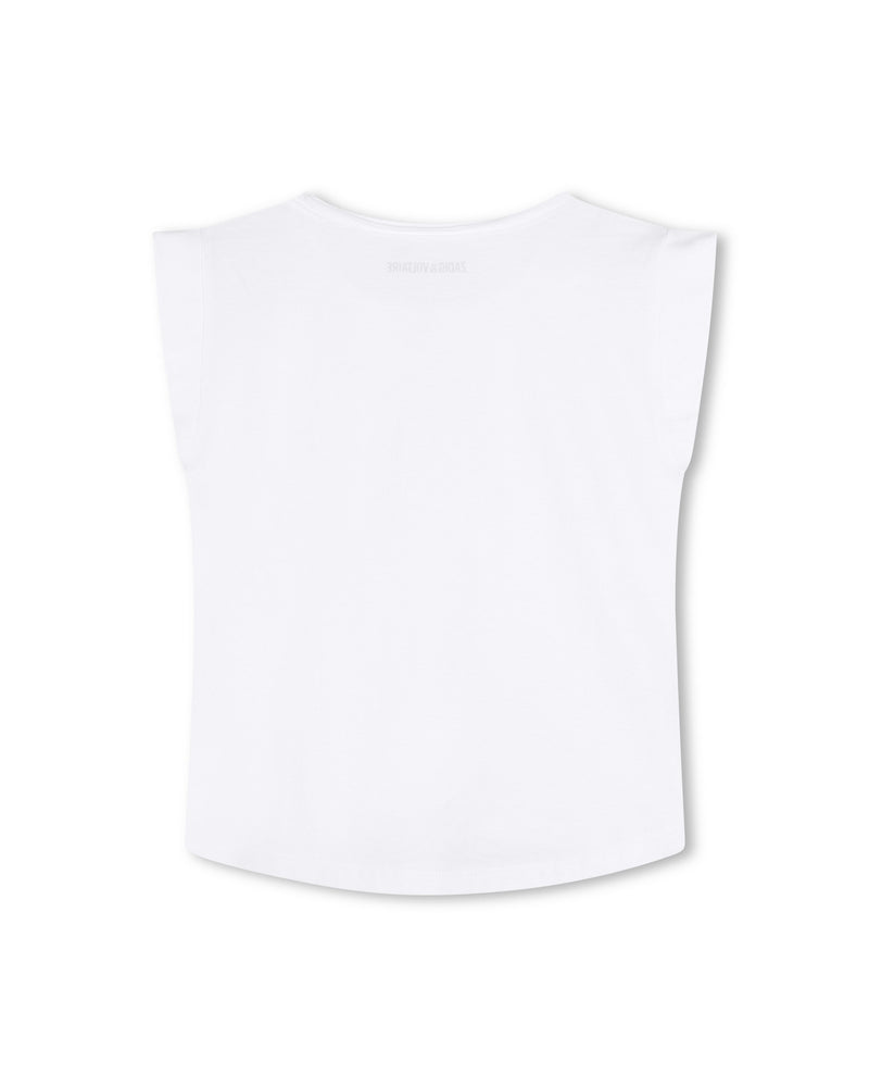 T-Shirt Manches Courtes - P Blanc - Fille