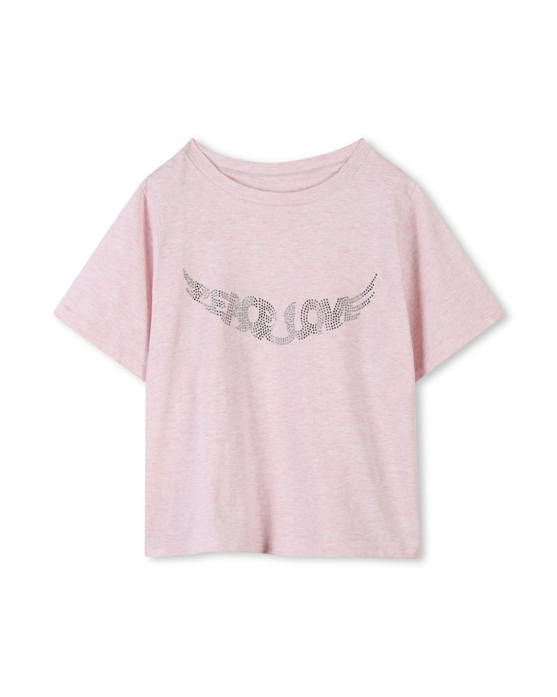 T-Shirt Manches Courtes - Q Mauve Morn - Fille
