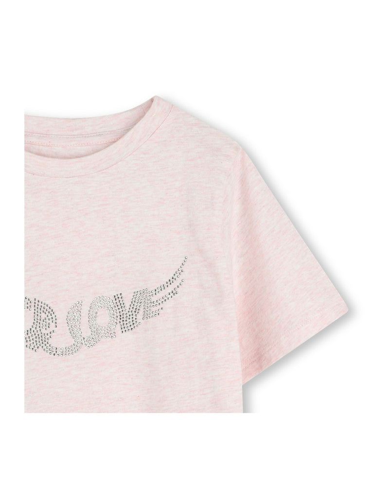 T-Shirt Manches Courtes - Q Mauve Morn - Fille