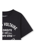 T-Shirt Manches Courtes - B Black - Fille