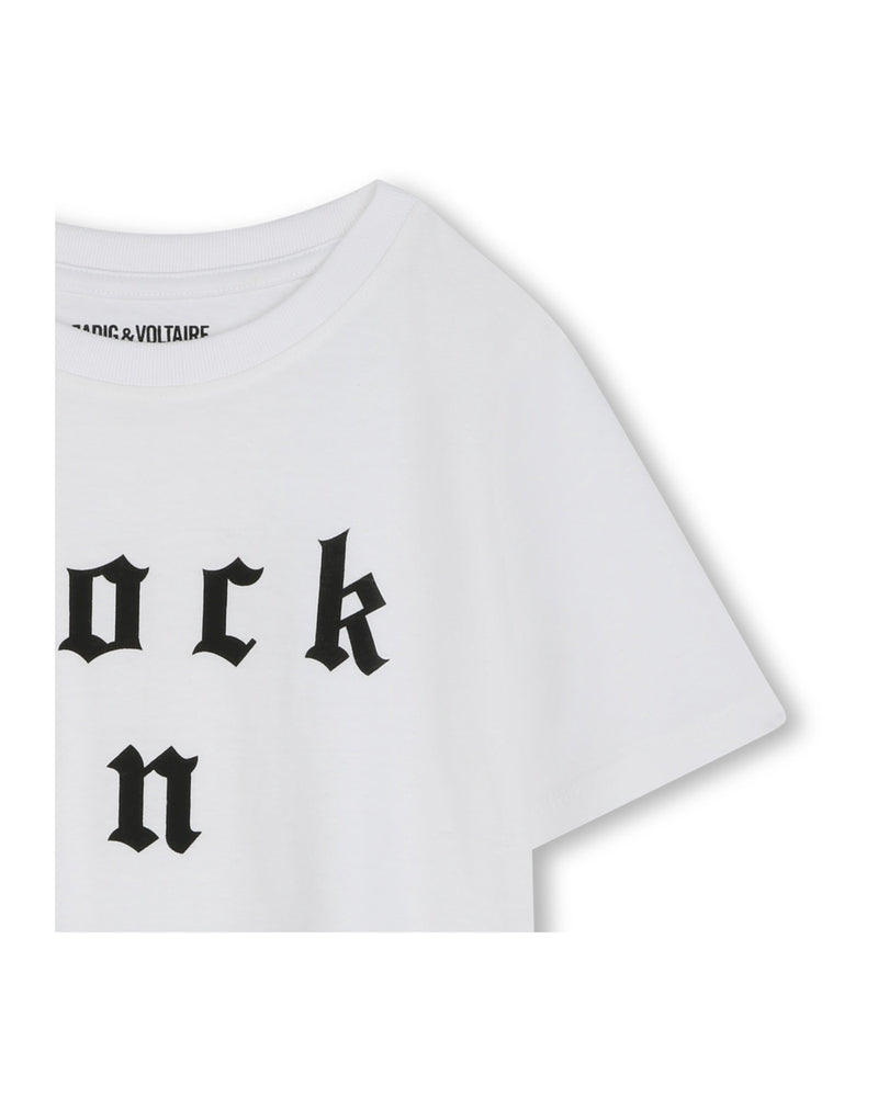 T-Shirt Manches Courtes - P Blanc - Fille