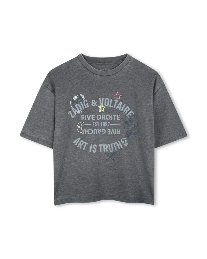 T-Shirt Manches Courtes - Sterling - Fille