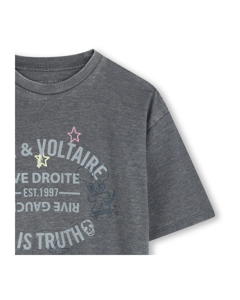 T-Shirt Manches Courtes - Sterling - Fille