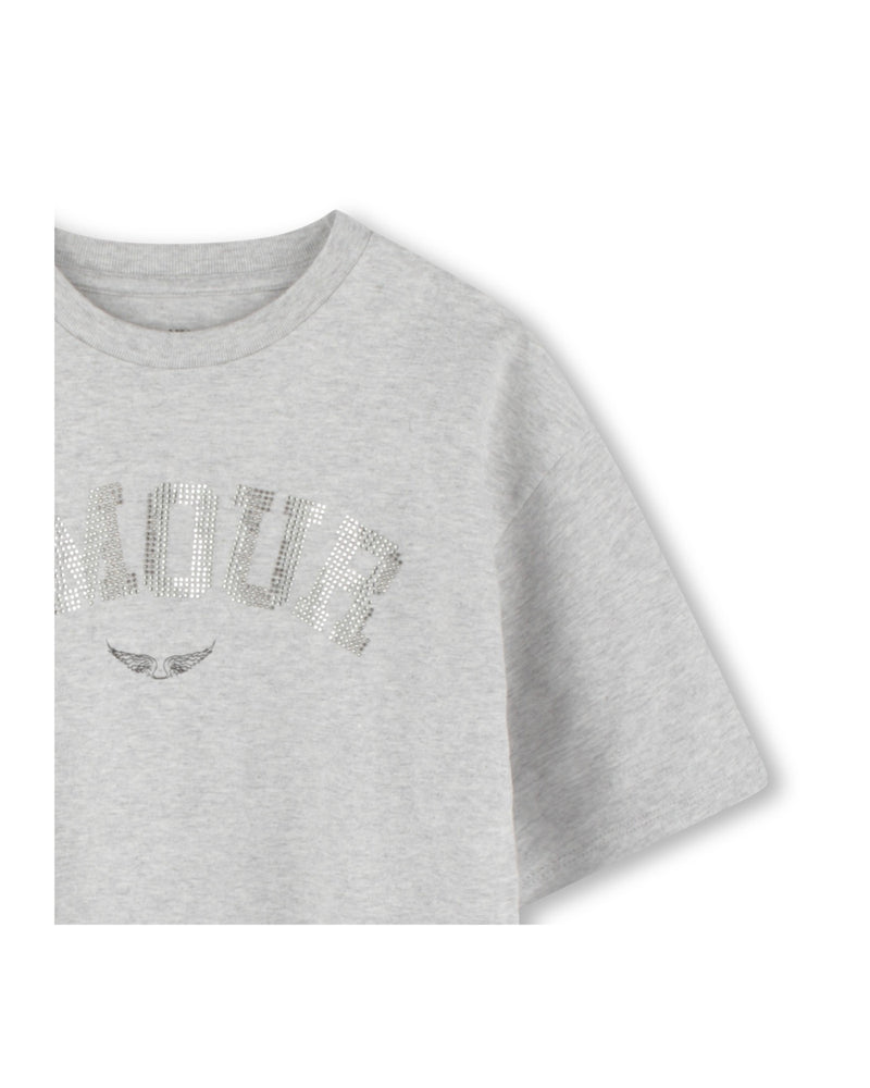 T-Shirt Manches Courtes - Agris Cl Chin - Fille