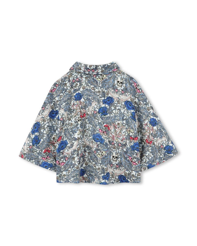 Blouse - E Dark Blue - Fille