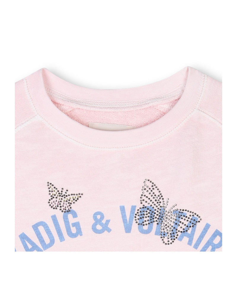 Sweat - Q Mauve Morn - Fille