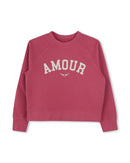 Sweat - Groseille - Fille