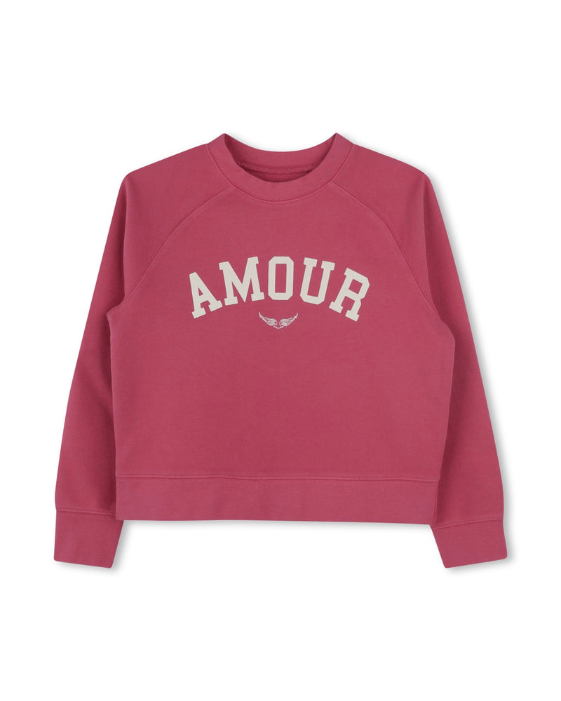 Sweat - Groseille - Fille