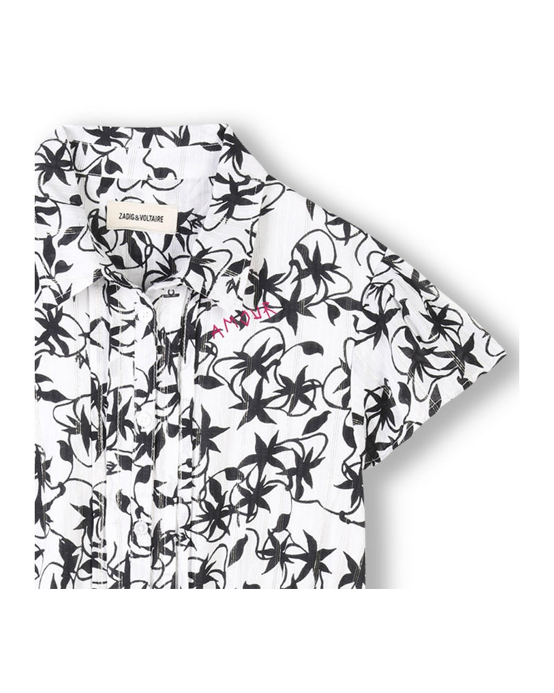 Robe - P Blanc - Fille