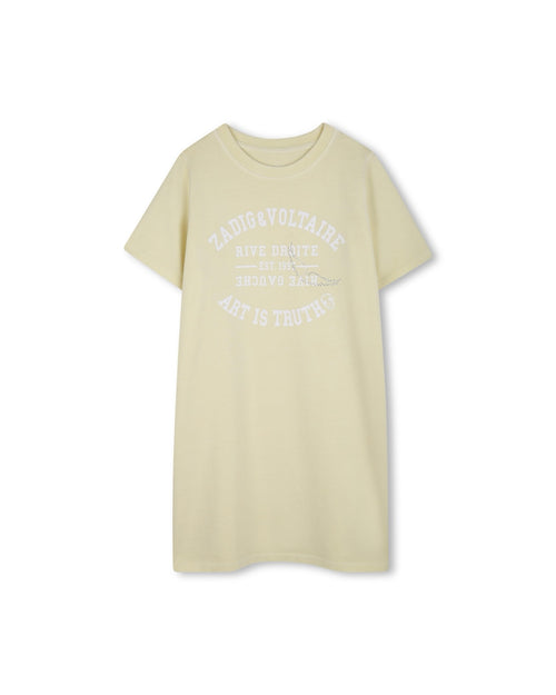 Robe Courte - Jaune Acidul - Fille